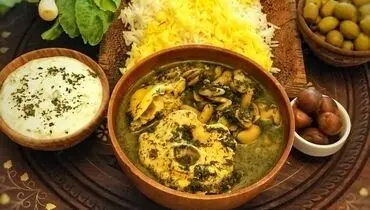 طرز تهیه باقالا خورش رشتی اصیل+فیلم