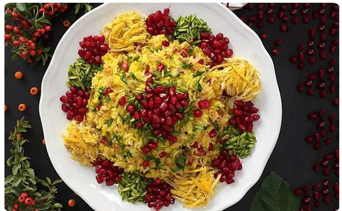 طرز تهیه یلدایی‌ترین پلو! انارپلو با طعمی به یادماندنی

