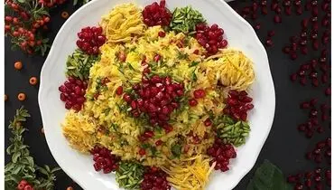 طرز تهیه یلدایی‌ترین پلو! انارپلو با طعمی به یادماندنی
