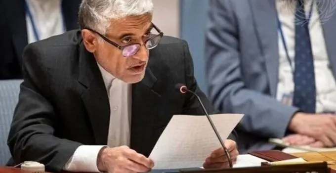 نامه به شورای امنیت در خصوص توقیف کشتی‌های ایرانی توسط آمریکا 