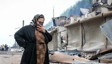  ‌وضعیت دردناک مردم پس از آتش‌سوزی در امام‌زاده ابراهیم شفت‌+ فیلم