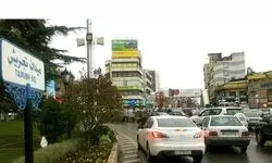 عکس: تصویری آخرالزمانی از میدان قدس تجریش