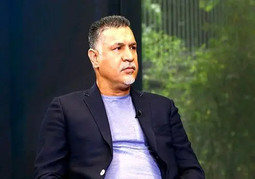قوی‌ترین مرد ایران در کنار علی دایی + عکس