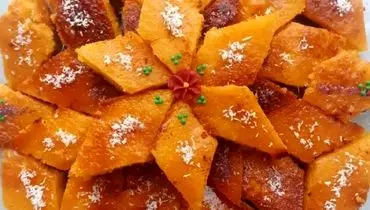 طرز تهیه کیک شربتی قزوینی مخصوص عید نوروز+ فیلم