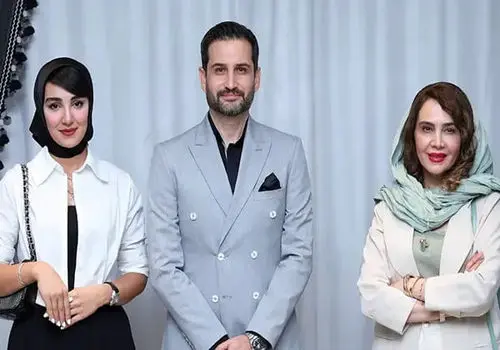 استایل خاص بازیگران در اکران خصوصی غیبت موجه + فیلم