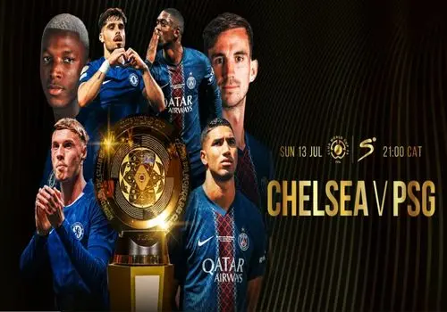 گزارش زنده از جام جهانی باشگاه‌ها: چلسی 3-0 پی‌اس‌جی 