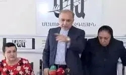 سفیر ایران خبرنگار آمریکا را از جلسه بیرون کرد/ویدیو