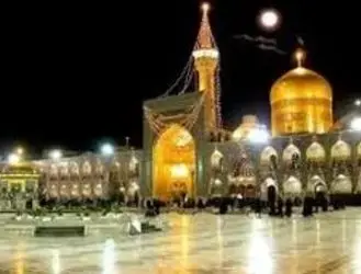 تصاویری از کتیبه‌های ولادت امام حسین(ع) در مشهد/ویدیو 