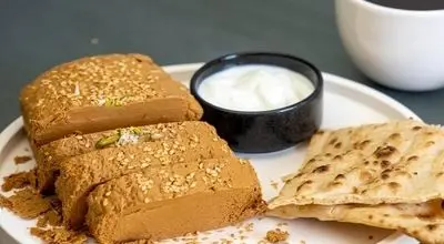 طرز تهیه حلوا ارده خانگی بدون شکر