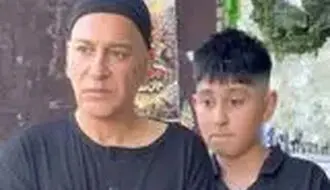 حضور هنرمندان در مراسم ختم خواهرزاده حمیدرضا آذرنگ:/ویدیو 