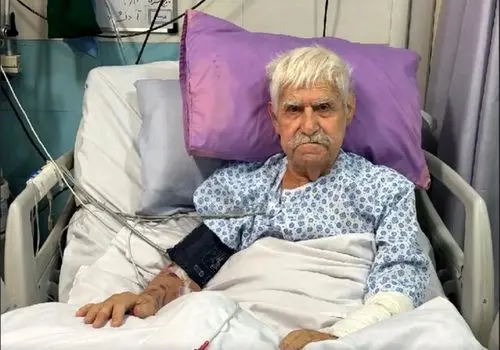 عنایت بخشی در بیمارستان: حالم بهتر است/ ویدئو