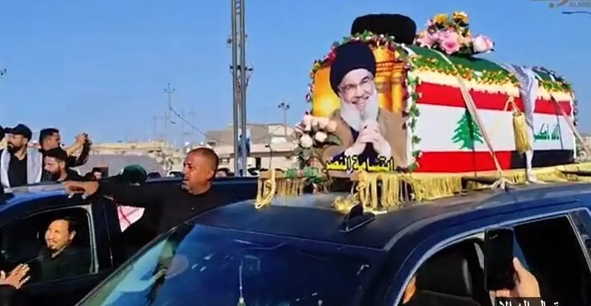 آغاز رسمی مراسم تشییع شهدای مقاومت در لبنان