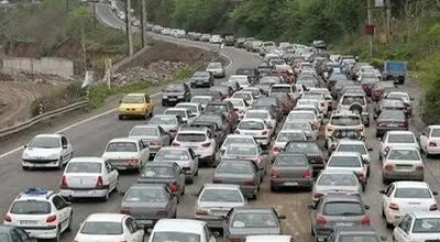 ترافیک سنگین، مسافران شمال را گرفتار کرد
