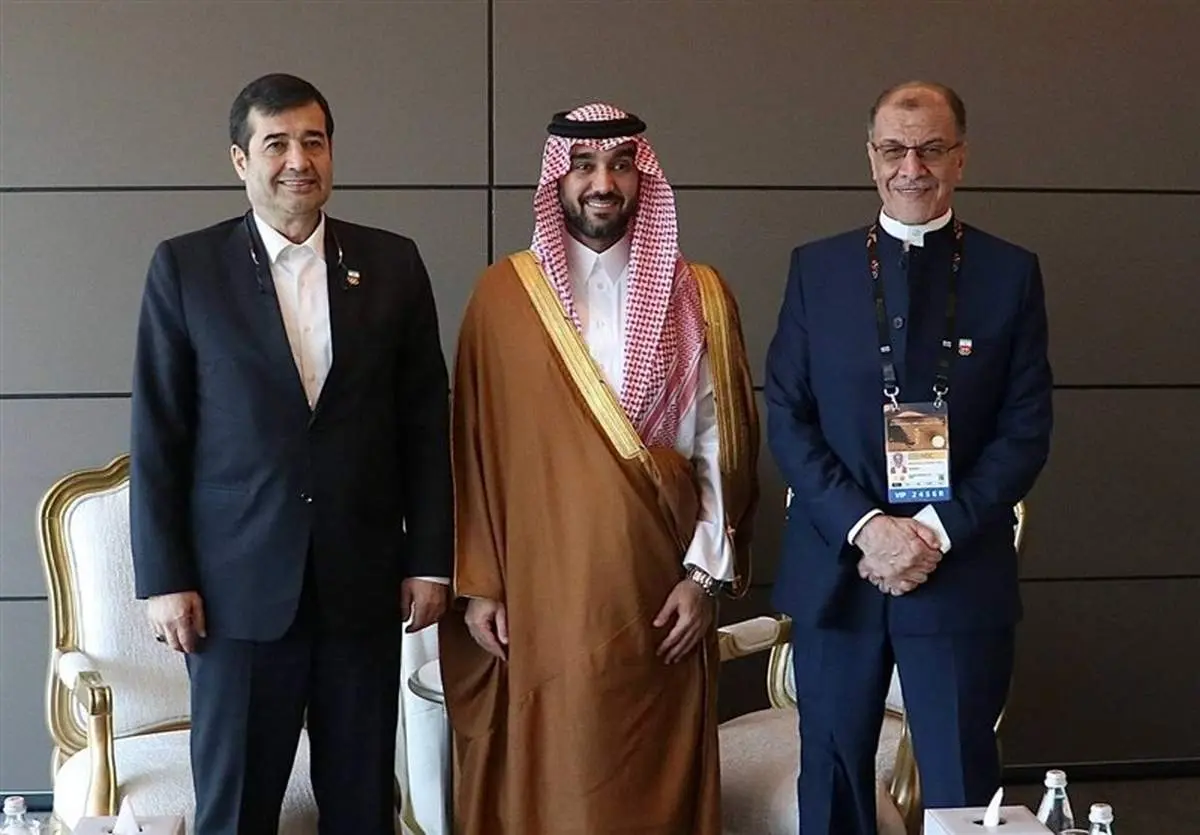 گفتوگوی وزرای ورزش ایران و عربستان با محور «اتحاد جهان اسلام» در عرصه ورزش