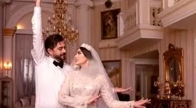 رقص و شادی سهیل قاصدی در روز دامادی و هنگام آماده شدن برای رفتن به عروسی/ ویدئو