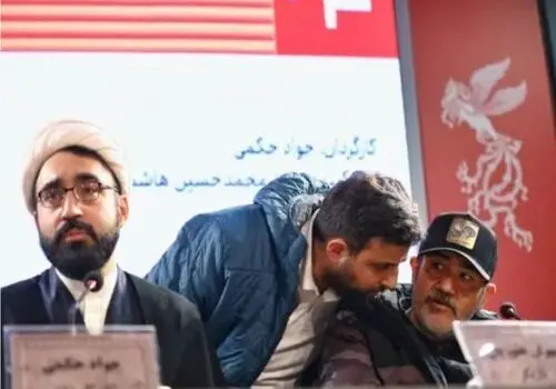 مهران غفوریان برای علی نصیریان آرزوی سلامتی کرد/عکس 
