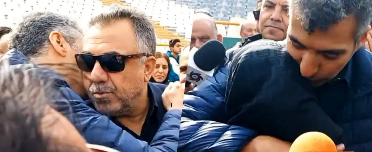 دلداری خاص عادل فردوسی‌پور به پدر و مادر ملیکا محمدی+ فیلم