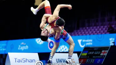 کولاک ستاره ۱۸ ساله کشتی ایران با شکست قهرمان جهان