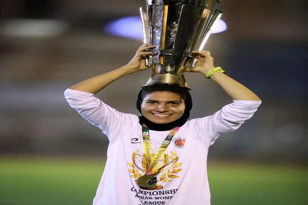 آخرین گل زنده یاد ملیکا محمدی در فوتبال ایران+ فیلم