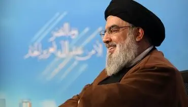 وداع سید حسن نصرالله با فرزندان شهیدش+ فیلم