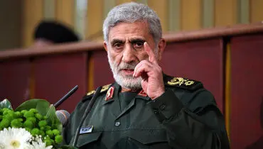 پیام معنادار سردار قاآنی درباره تنگه هرمز و باب‌المندب + عکس
