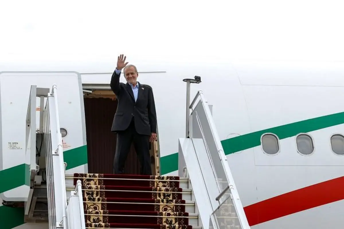 پزشکیان مینسک را به مقصد تهران ترک کرد
