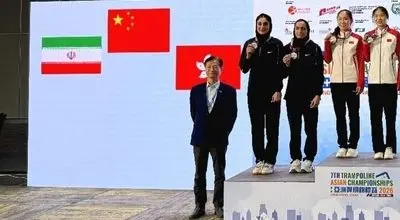 کسب نخستین مدال بین‌المللی بانوان ژیمناست ایران پس از انقلاب 