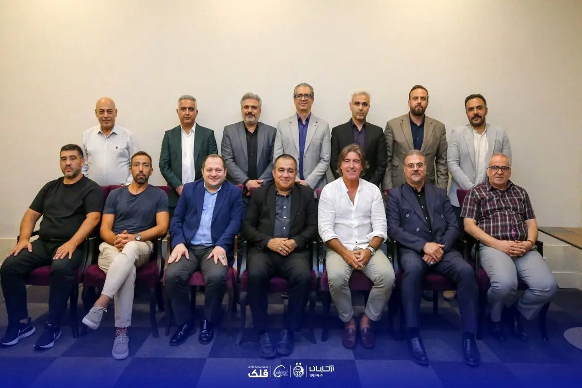 نشست رسمی مدیران استقلال با ساپینتو