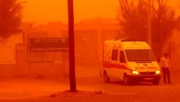  طوفان گرد و خاک سیستان و بلوچستان را درنوردید؛ ۶۲۰ نفر راهی بیمارستان شدند