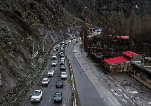  جاده کندوان یک طرفه شد