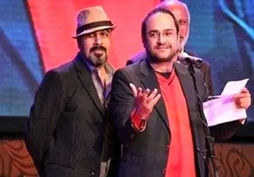 برخورد خاص عطاران با رامبد جوان در جشن حافظ جلب‌توجه کرد/ویدیو 