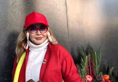 بهاره رهنما کریسمس را با یک استایل خاص جشن گرفت