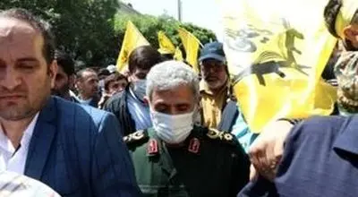 پوشش متفاوت سردار قاآنی در عراق جلب‌توجه‌ کرد