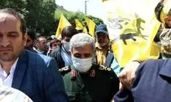 پوشش متفاوت سردار قاآنی در عراق جلب‌توجه‌ کرد