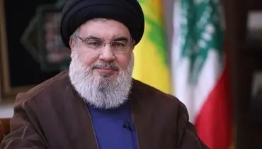  تشییع نمادین شهید سید حسن نصرالله در حرم حضرت علی (ع) +فیلم