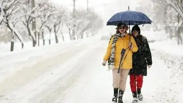 یخ بستن سد زاینده رود در چادگان + فیلم