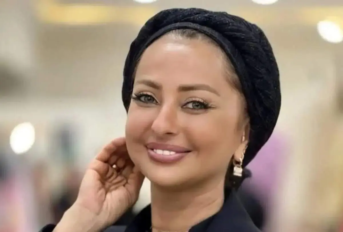 نفیسه روشن سیاه‌پوش شد/ عکس