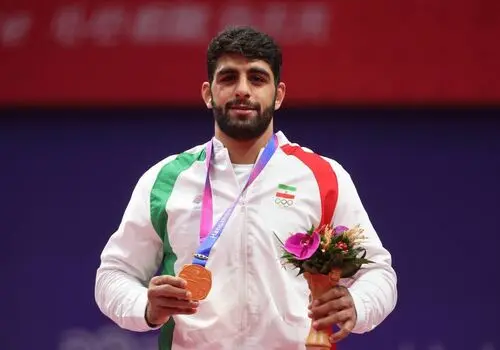 محمد هادی ساروی به عنوان مسلط‌ترین کشتی‌گیر سال 2024