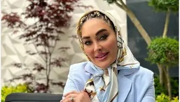 عکسی لاکچری از  الهام حمیدی در کافه‌ای آن‌ور آب!