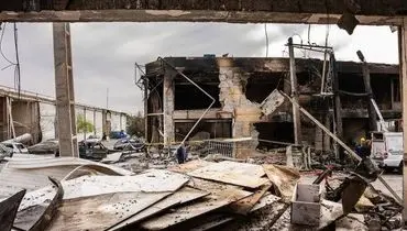 حجم خسارات در حمله به کرج را ببینید