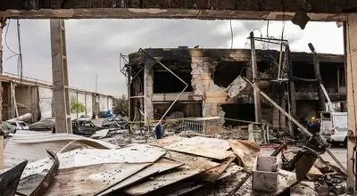 حجم خسارات در حمله به کرج را ببینید