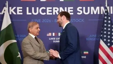 دیدار شهباز شریف با ونس 
