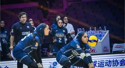 تیم ملی والیبال زنان ایران چهارم آسیا شد