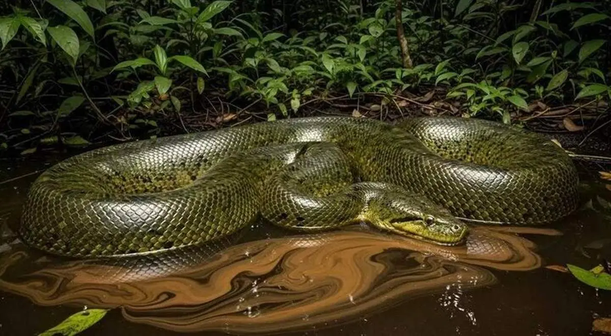 بزرگ‌ترین مار جهان؛ هیولایی با ۵۰۰ کیلوگرم وزن!+ عکس