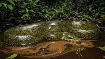 بزرگ‌ترین مار جهان؛ هیولایی با ۵۰۰ کیلوگرم وزن!+ عکس