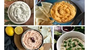 عصرونه : سفره‌ای رنگین با دیپ‌های خانگی؛ راهنمای سریع و خوشمزه برای پذیرایی بی‌دردسر!