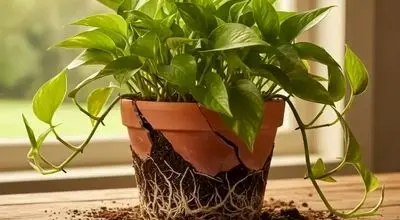 چطور بفهمیم گیاه به گلدان بزرگ‌تر نیاز دارد؟

