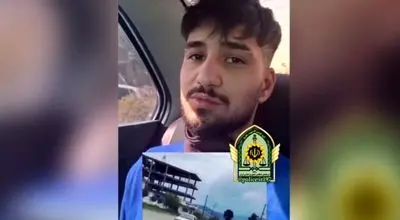 راننده مشهور اینستاگرام در دام پلیس امنیت عمومی / اعترافات او را ببینید + فیلم حرکات نمایشی
