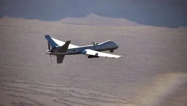انهدام یک پهپاد MQ-9 را در آسمان قشم 