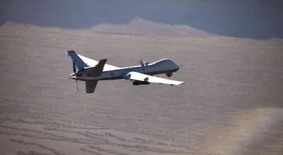 انهدام یک پهپاد MQ-9 را در آسمان قشم 
